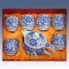 定制陶瓷茶具 骨质瓷陶瓷茶具  促销陶瓷茶具