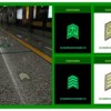 蓄光自发光地铁嵌入式标志  地铁专用地面疏散标识