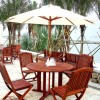 户外家具桌椅组合防腐木桌椅庭院花园酒吧咖啡厅