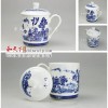 陶瓷茶杯定做办公会议杯 景德镇陶瓷茶杯生产定做厂家