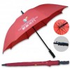 中山格力电器宣传伞，深圳大奔汽车防风伞，纤维骨直杆伞制作