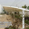 上海燕雨专业停车棚设计【7字型拉杆式】双开膜结构自行车停车棚