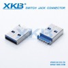 USB3.0 插头 USB连接器 USB3.0三件式公头