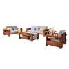 实木组合沙发胡桃木沙发+茶几8801 全实木沙发组合客厅沙发