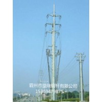电力输电15米钢管塔 双回路10kv钢管塔 供电局指定要求