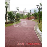 上海城市道路彩色透水地坪材料的最新价格