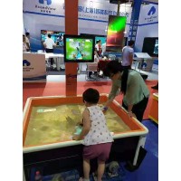 幼儿园智能幼教产品儿童科学探索挖沙游戏投影互动魔幻沙盘