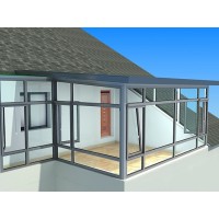 浙江高档铝木复合门窗，湖州住宅节能门窗系统，住宅阳光房系统