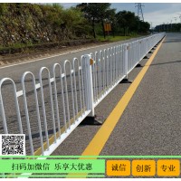 广州车行道两侧防跨护栏 公路黑色栏杆 市政甲型护栏价格
