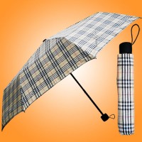 雨伞厂 广州雨伞厂 雨伞厂定做 加工雨伞 色织格三折