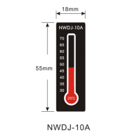 可反复变色测温纸测温贴片NWDJ-10A