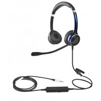 贝恩FC22MP头戴式降噪话务耳机会议耳机线上教学耳机