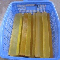 黄色半透明高强度PU棒 聚氨酯板、棒材优质生产厂家