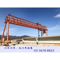 黑龙江齐齐哈尔龙门吊销售厂家发往贵州100吨龙门吊