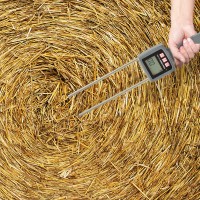 玉米秸秆水分测量仪  稻草燕麦草苜蓿草水分仪
