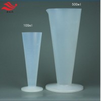 PFA量杯带刻度量液杯耐腐蚀大口杯500ml特氟龙加液杯