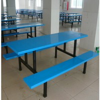 学校食堂玻璃钢餐桌 让学校食堂给大家更舒适的用餐体验